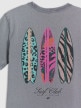 mini: Damski t-shirt z nadrukiem 4F 4FRSS26TTSHF4515 - szary (4)