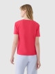 mini: Damski t-shirt basic 4F4FWSS25TTSHF1992 - różowy (3)