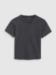 mini: Damski t-shirt basic 4F 4FRSS25TTSHF2696 - czarny (6)