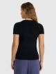 mini: Damski t-shirt basic 4F 4FWAW25TTSHF2712 - czarny (6)