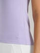 mini: Damski t-shirt basic 4F 4FWAW25TTSHF2712 - fioletowy (4)