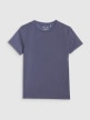 mini: Damski t-shirt basic 4F 4FWAW25TTSHF2712 - niebieski (7)