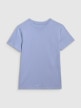 mini: Damski t-shirt basic 4F 4FWAW25TTSHF297 - niebieski (5)