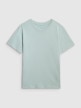 mini: Damski t-shirt basic 4F 4FWAW25TTSHF297 - zielony (5)