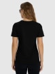 mini: Damski t-shirt basic 4F 4FWMM00TTSHF2356 - czarny (6)
