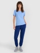 mini: Damski t-shirt basic 4F 4FWMM00TTSHF2356 - niebieski (2)