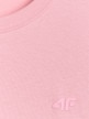 mini: Damski t-shirt basic 4F 4FWMM00TTSHF2356 - różowy (6)
