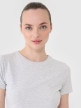mini: Damski t-shirt basic 4F 4FWMM00TTSHF2673 - szary (4)