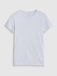 mini: Damski t-shirt basic 4F 4FWSS25TTSHF1995 - niebieski (6)