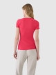 mini: Damski t-shirt basic 4F 4FWSS25TTSHF1995 - różowy (3)