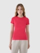 mini: Damski t-shirt basic 4F 4FWSS25TTSHF1995 - różowy (1)