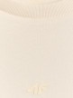 mini: Damski t-shirt basic 4F 4FWSS26TTSHF2744 - beżowa (8)