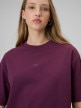 mini: Damski t-shirt basic 4F 4FWSS26TTSHF2744 - burgundowy (4)
