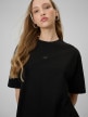 mini: Damski t-shirt basic 4F 4FWSS26TTSHF2744 - czarny (4)