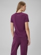 mini: Damski t-shirt basic 4F 4FWSS26TTSHF2773 - fioletowy (6)