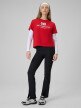 mini: Damski t-shirt boxy z nadrukiem 4F 4FWSS26TTSHF2738 - czerwony (2)