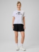mini: Damski t-shirt boxy z nadrukiem 4F 4FWSS26TTSHF2738 - szary (5)