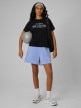 mini: Damski t-shirt boxy z nadrukiem 4F 4FWSS26TTSHF2739 - czarny (2)