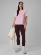 mini: Damski t-shirt boxy z nadrukiem 4F 4FWSS26TTSHF2743 - różowy (2)