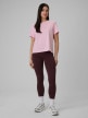 mini: Damski t-shirt boxy z nadrukiem 4F 4FWSS26TTSHF2743 - różowy (5)