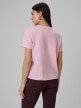 mini: Damski t-shirt boxy z nadrukiem 4F 4FWSS26TTSHF2743 - różowy (6)