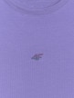 mini: Damski t-shirt crop top 4F 4FWAW25TTSHF2971 - fioletowy (6)