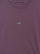 mini: Damski t-shirt crop top 4F 4FWAW25TTSHF2971 - fioletowy (6)