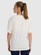 mini: Damski t-shirt oversize 4F 4FRAW25TTSHF3408 - biały (6)