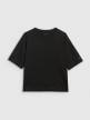 mini: Damski t-shirt oversize 4F 4FWAW25TTSHF2350 - czarny (6)