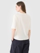 mini: Damski t-shirt oversize z nadrukiem 4F 4FWSS25TTSHF1996 - biały (2)