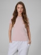 mini: Damski t-shirt slim 4F 4FRSS26TTSHF3628 - różowy (1)