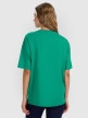 mini: Damski t-shirt z nadrukiem 4F 4FRAW25TTSHF3158 - zielony (10)
