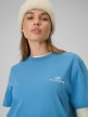 mini: Damski t-shirt z nadrukiem 4F 4FRSS26TTSHF3449 - niebieski (4)