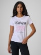Obrazek dla: 4F Damski tshirt z nadrukiem 4F 4FRSS26TTSHF3800  biały Biały