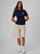 mini: Damski t-shirt z nadrukiem 4F 4FRSS26TTSHF4021 - granatowy (3)