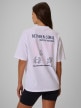 mini: Damski t-shirt z nadrukiem 4F 4FRSS26TTSHF4022 - biały (2)