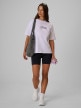 mini: Damski t-shirt z nadrukiem 4F 4FRSS26TTSHF4022 - biały (3)