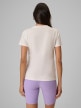 mini: Damski t-shirt z nadrukiem 4F 4FRSS26TTSHF4028 - biały (4)