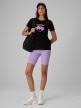 mini: Damski t-shirt z nadrukiem 4F 4FRSS26TTSHF4028 - czarny (2)
