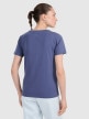 mini: Damski t-shirt z nadrukiem 4F 4FWAW25TTSHF2713 - niebieski (5)
