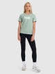 mini: Damski t-shirt z nadrukiem 4F 4FWAW25TTSHF3117 - zielony (5)