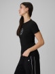 mini: Damski t-shirt z nadrukiem 4F 4FWSS26TTSHF2723 - czarny (3)