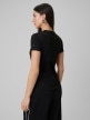 mini: Damski t-shirt z nadrukiem 4F 4FWSS26TTSHF2723 - czarny (6)