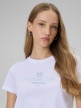 mini: Damski t-shirt z nadrukiem 4F 4FWSS26TTSHF2724 - biały (4)