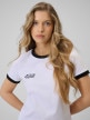 mini: Damski t-shirt z nadrukiem 4F 4FWSS26TTSHF2725 - biały (4)