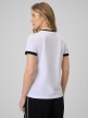 mini: Damski t-shirt z nadrukiem 4F 4FWSS26TTSHF2725 - biały (7)