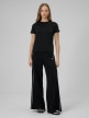 mini: Damski t-shirt z nadrukiem 4F 4FWSS26TTSHF2725 - czarny (5)