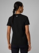 mini: Damski t-shirt z nadrukiem 4F 4FWSS26TTSHF2785 - czarny (4)