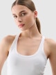 mini: Damski top basic 4F 4FWMM00TSLEF124 - biały (2)