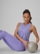 mini: Damski top treningowy 4F 4FRSS26TFSLF1243 - fioletowy (5)